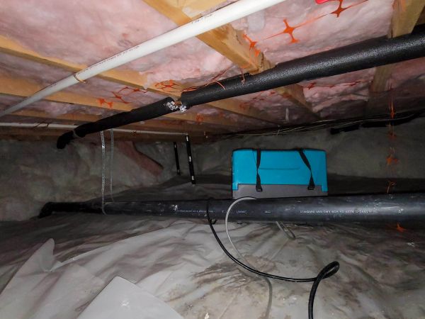 Crawl Space Water Remediation in Reno